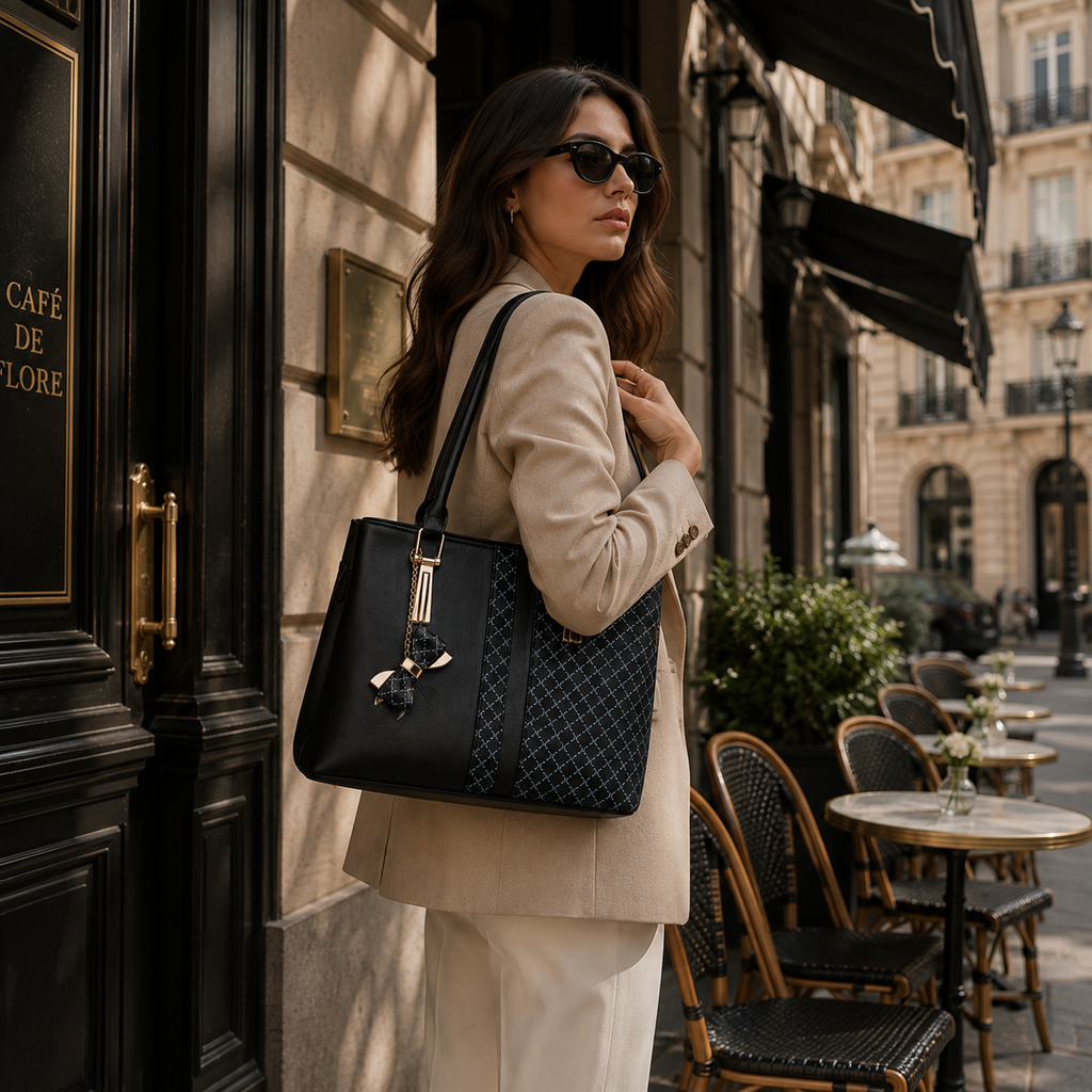 Cartera Aurelia Milano de Hombro con Correa Desmontable