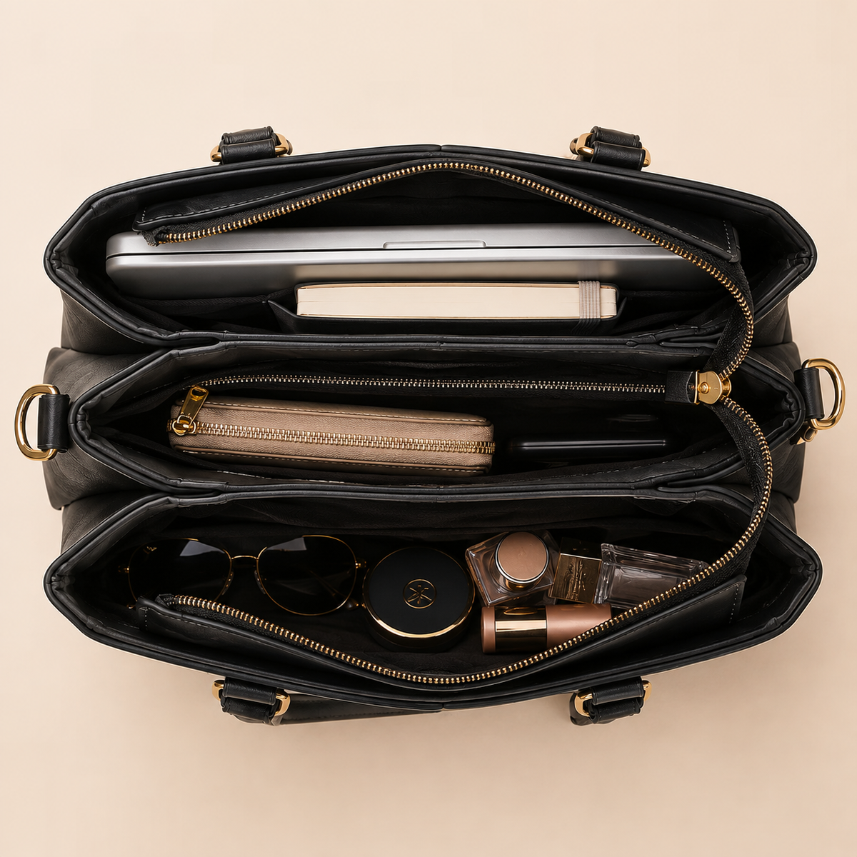 Cartera Aurelia Milano de Hombro con Correa Desmontable